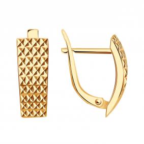 Золотые серьги МАГНАТ МА 011694 МА 011694 фото